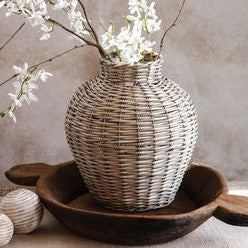 Grey Willow Vases