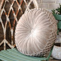 Khaki Round Pillow