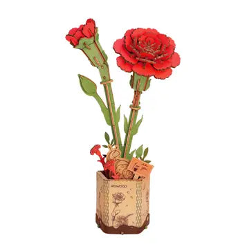 3D Wooden Flower Puzzles