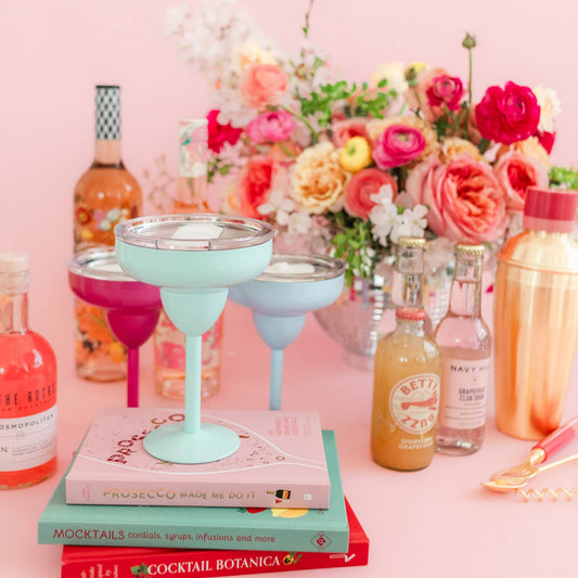 Margarita Glasses w/ Lid