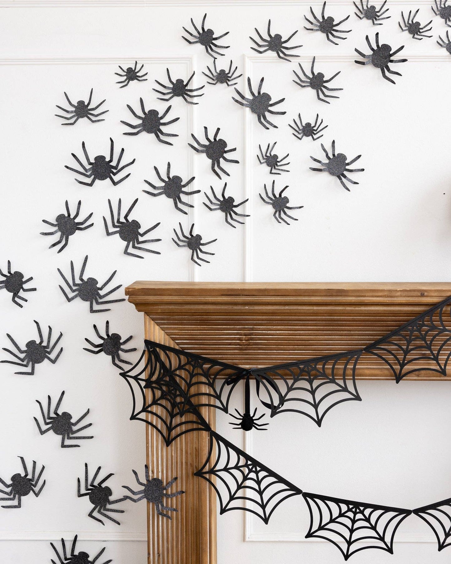 Spider Glittered Wall Décor