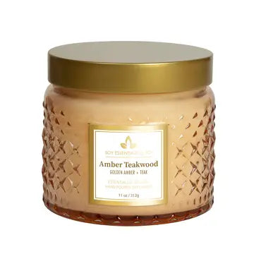 Elegant Glass Jar Candles