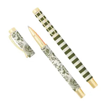 Floral Metal Pen Sets