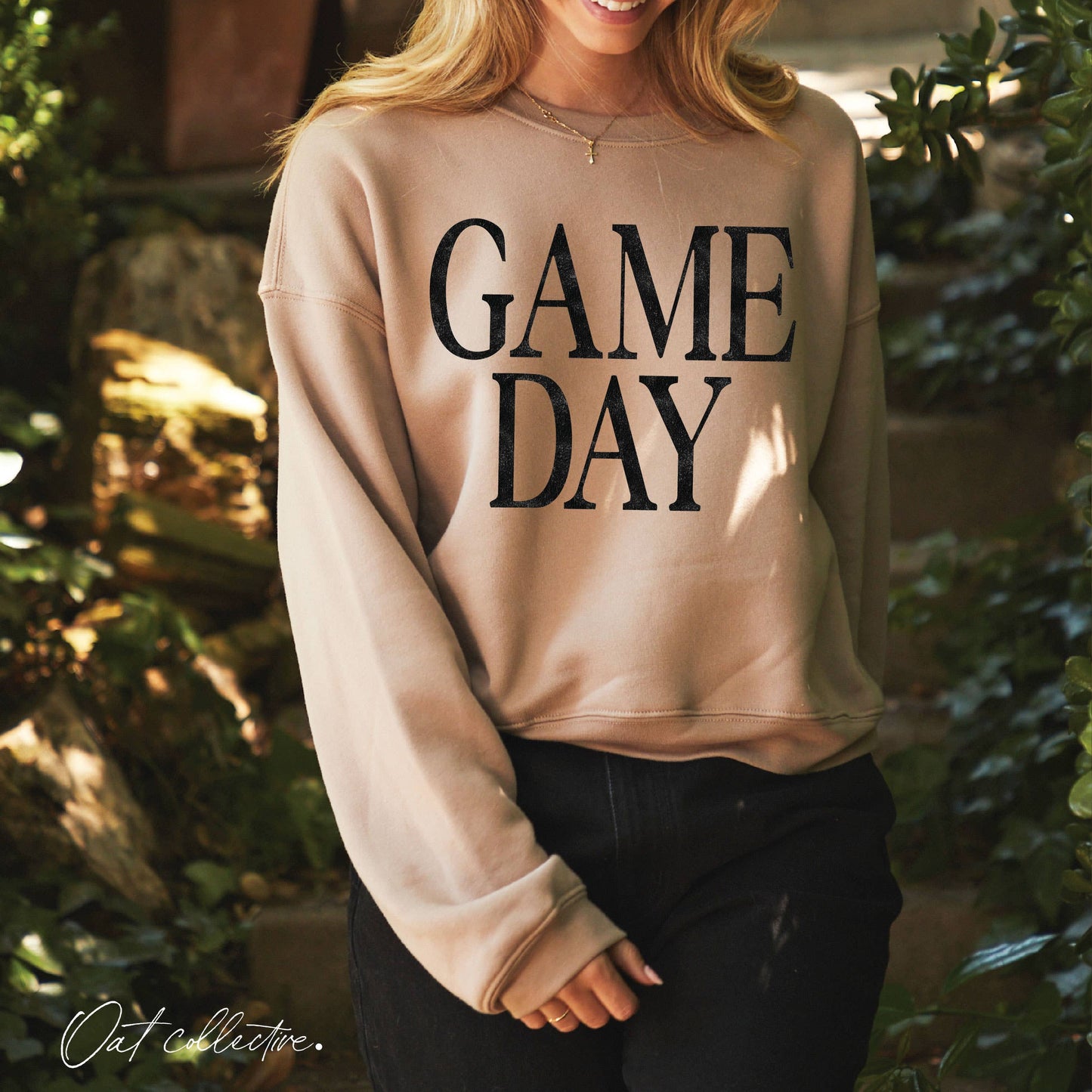 Game Day Mid Cropped Sweatshirt