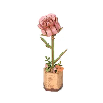 3D Wooden Flower Puzzles
