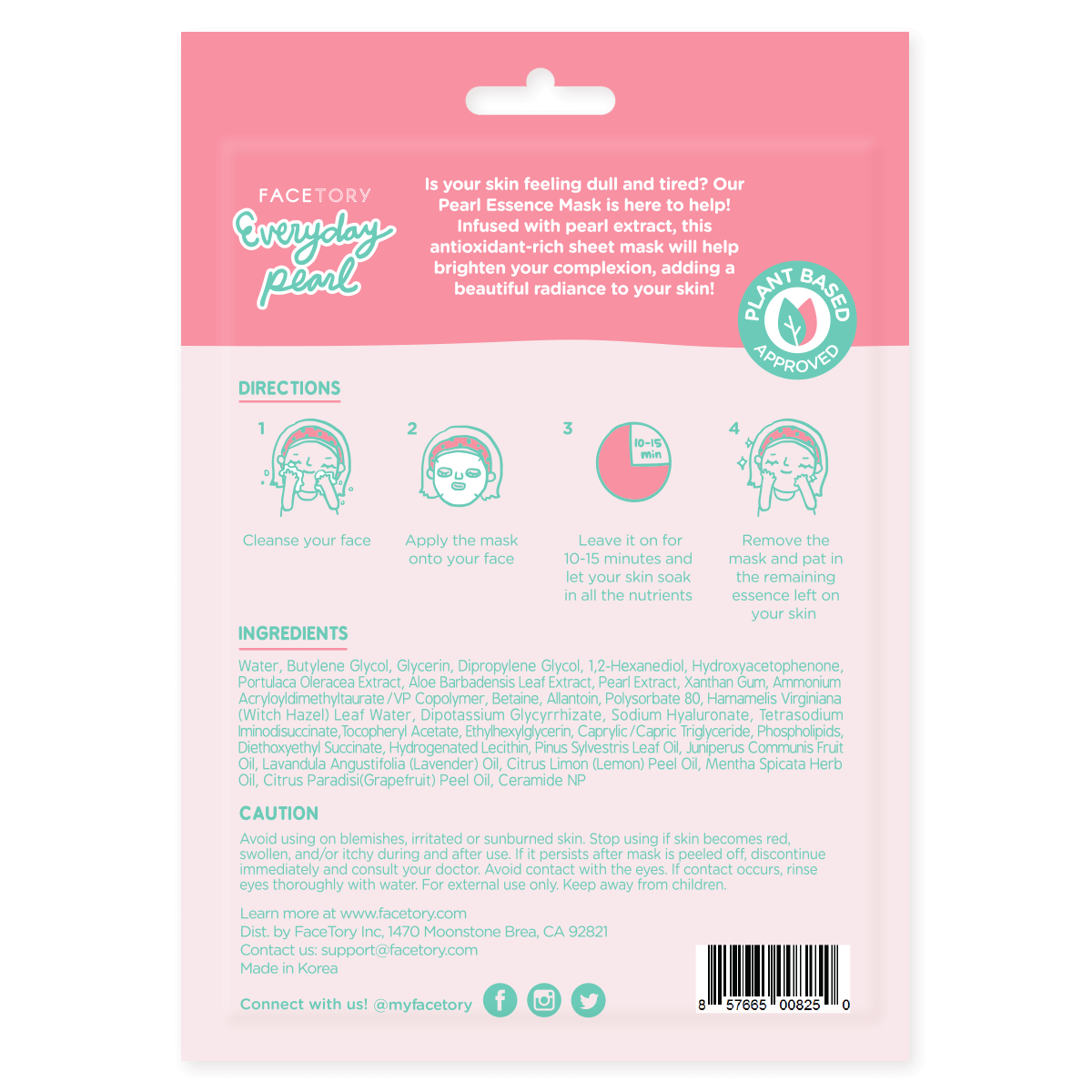 Everyday Pearl - Brightening Face Mask