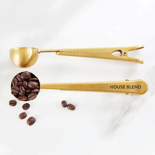 Stainless Steal Coffee Clip & Scoop