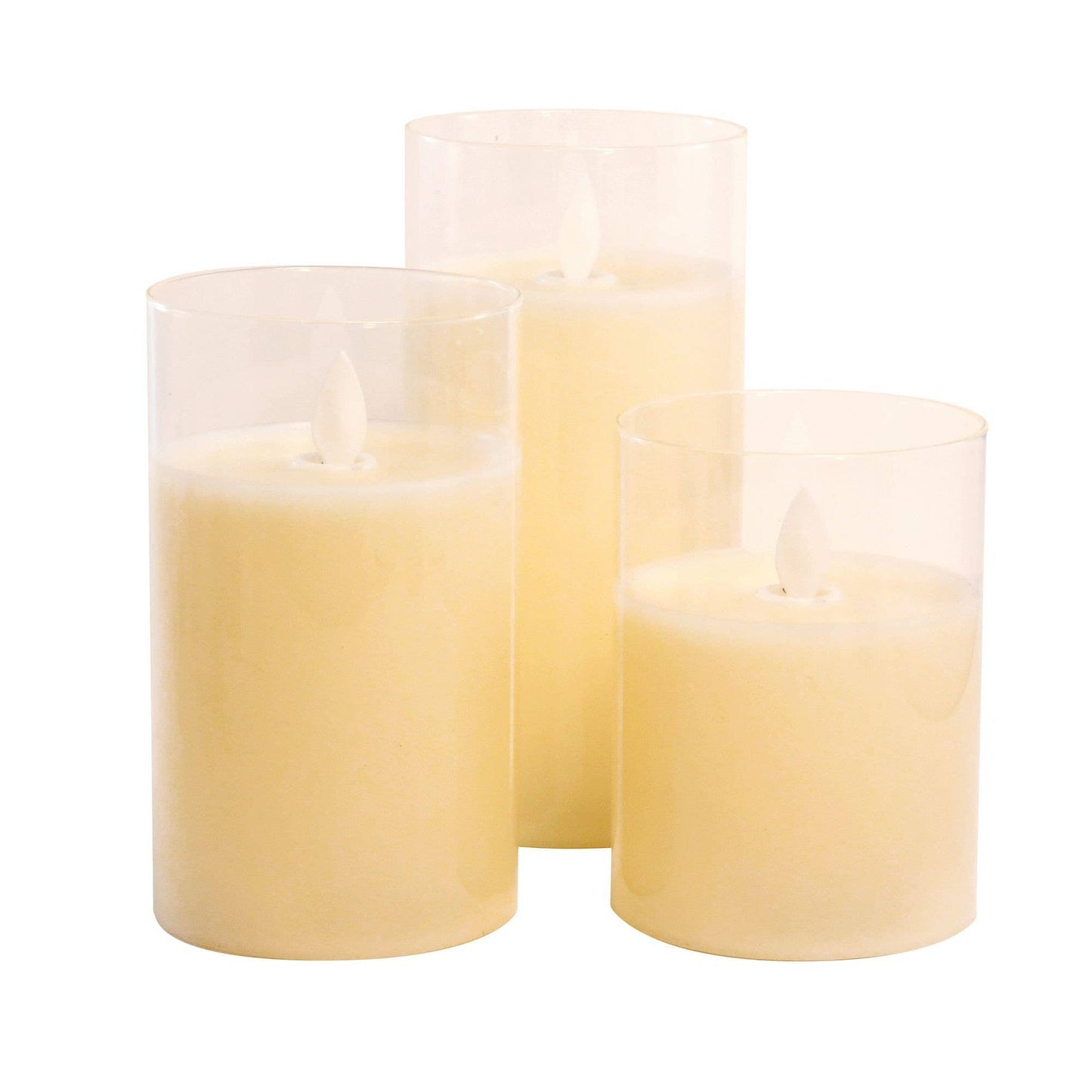 Glass Hurricane Candles