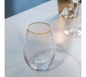Gold Rim Glassware