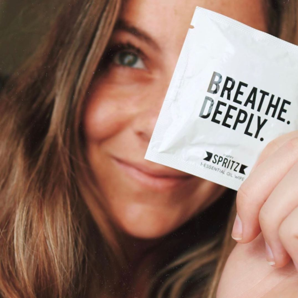 Breathe Deeply Essential Oil Towelette
