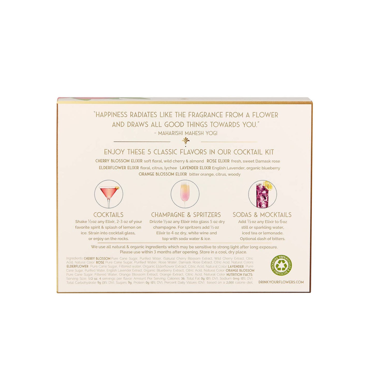 The Classics Flower Cocktail Kit