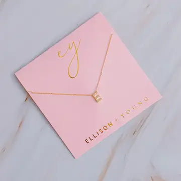 Understated Beauty Initial Necklaces