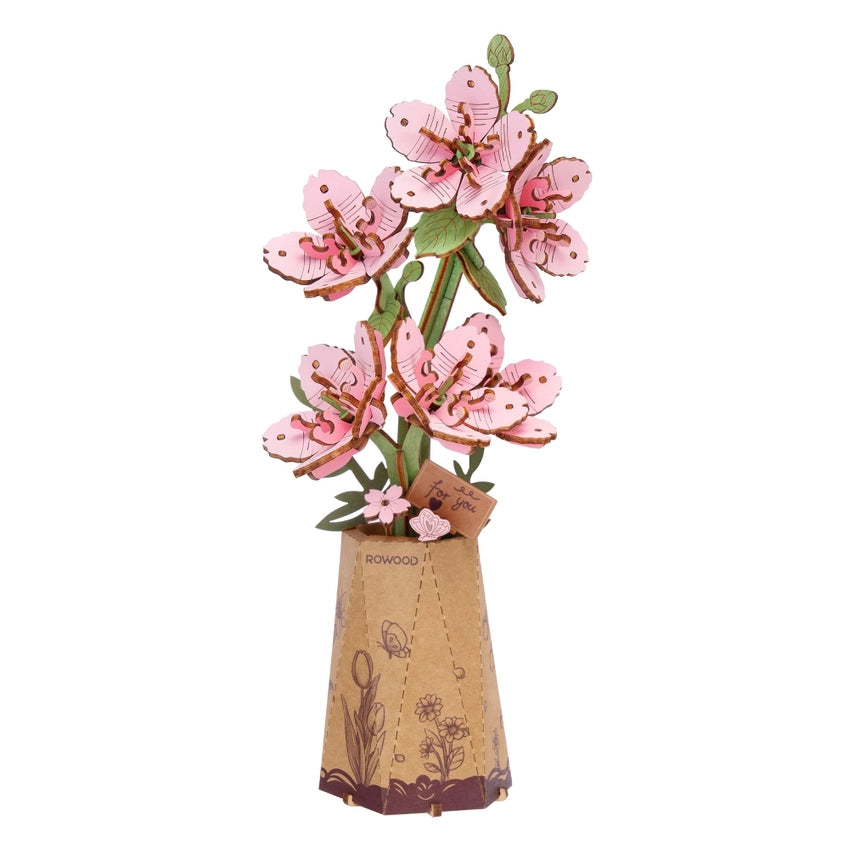 3D Wooden Flower Puzzles