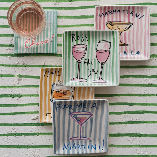 Cocktail Inspired Plates
