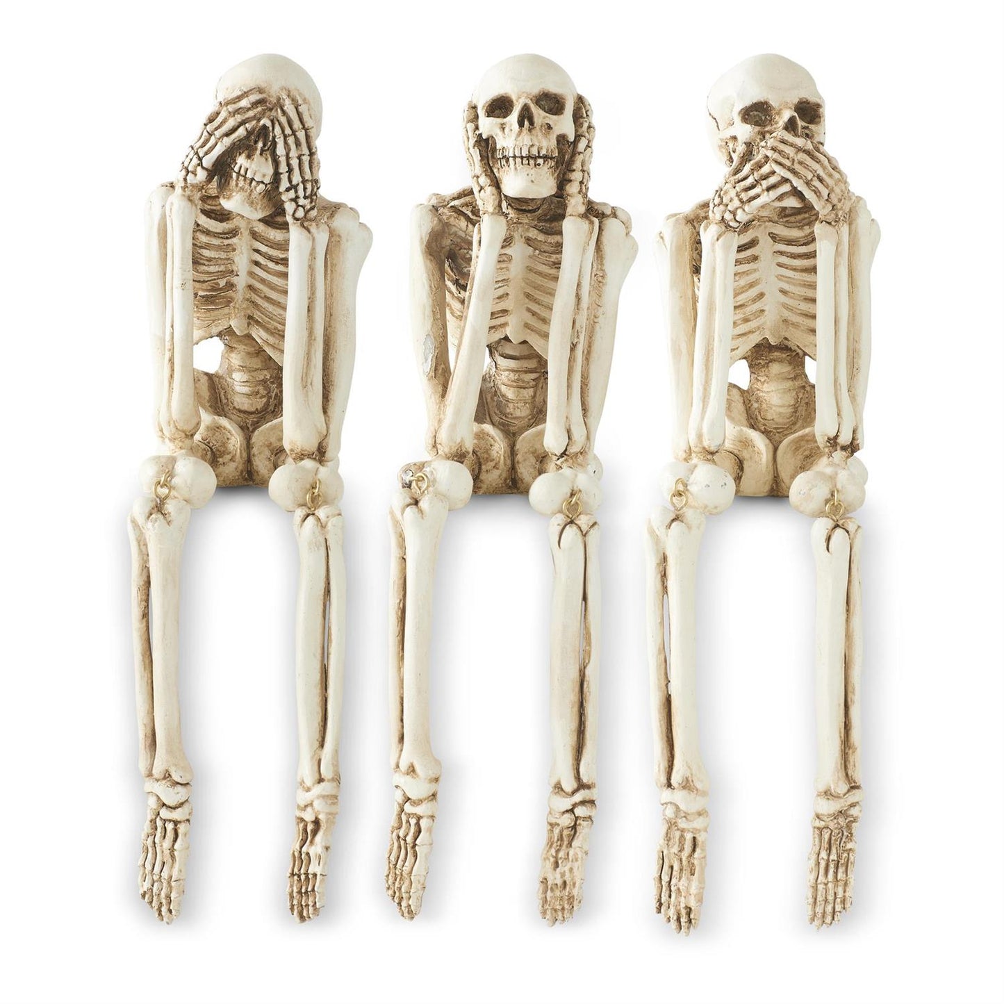 See, Hear, Speak No Evil Skeletons