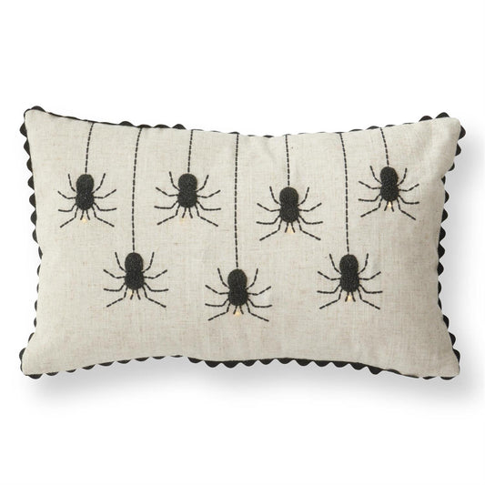 LED Spider Lumbar Pillow