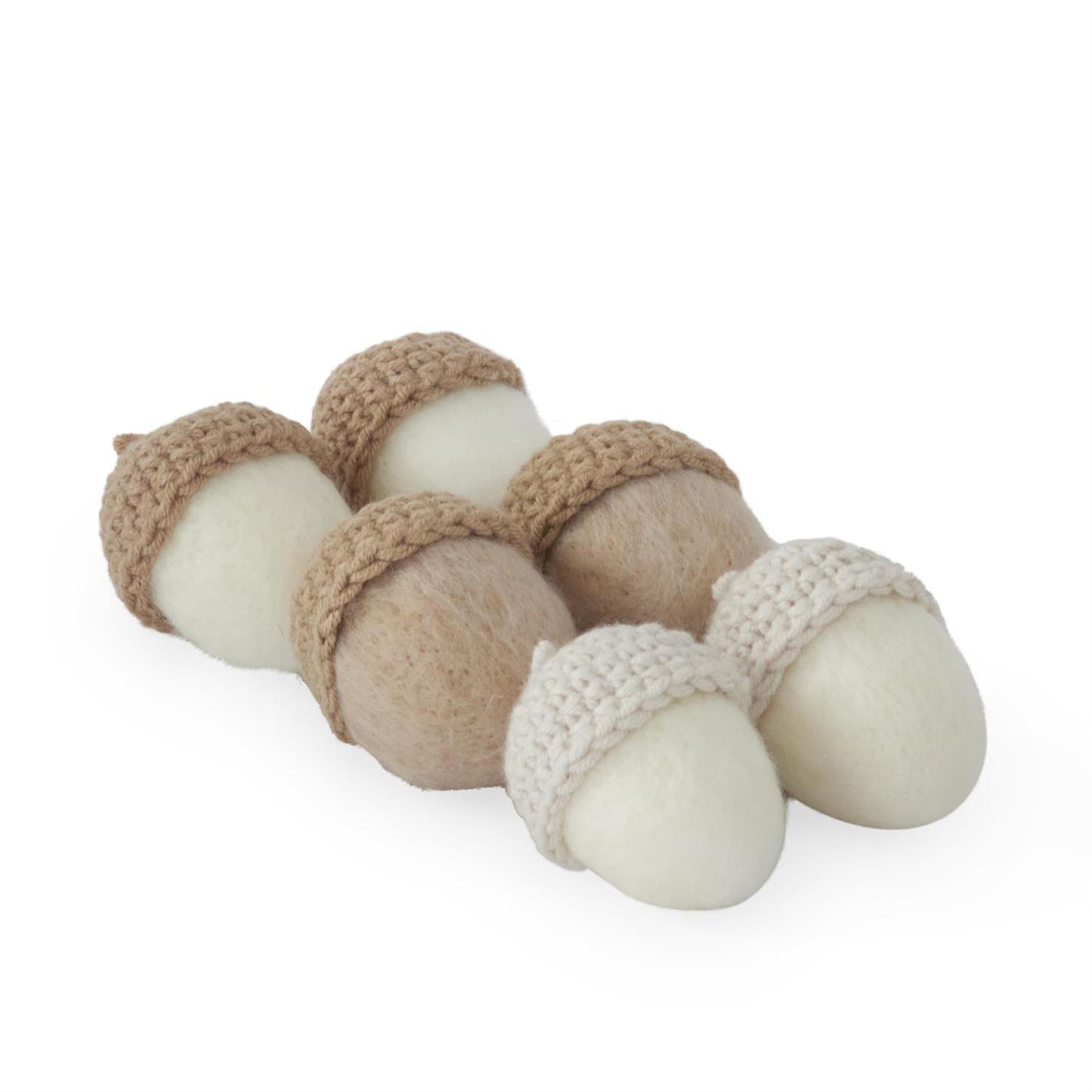 Mini Felt Acorns