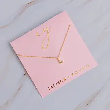Understated Beauty Initial Necklaces