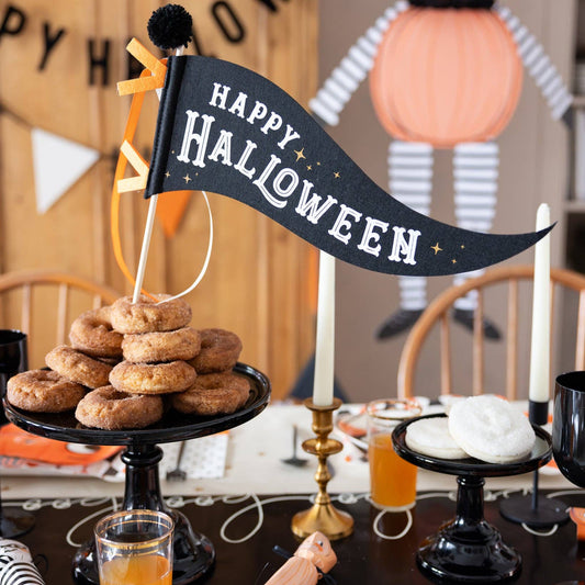 Happy Halloween Felt Pennant