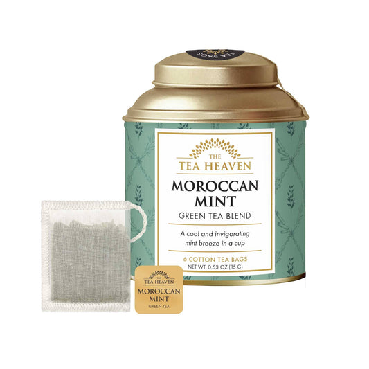 Moroccan Mint Mini Tea Bag Canister