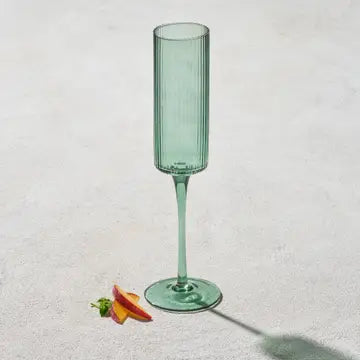 Malibu Ribbed Glassware Collection