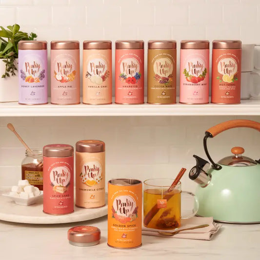 Herbal Tea Sachets in Adorable Tin