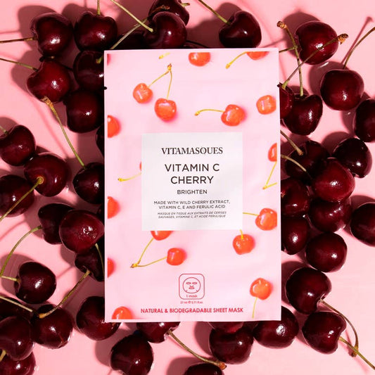 Vitamin C Cherry Face Sheet Mask