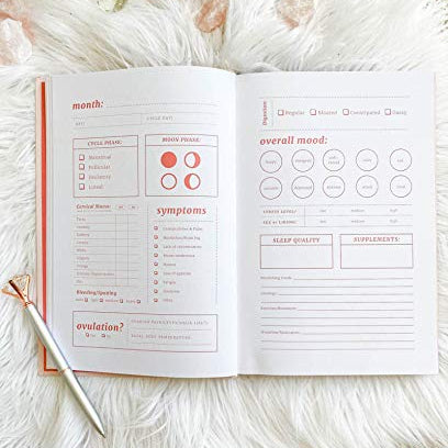 The Happy Hormone Tracker: A Wellness Journal for Monthly Cycle Tracking