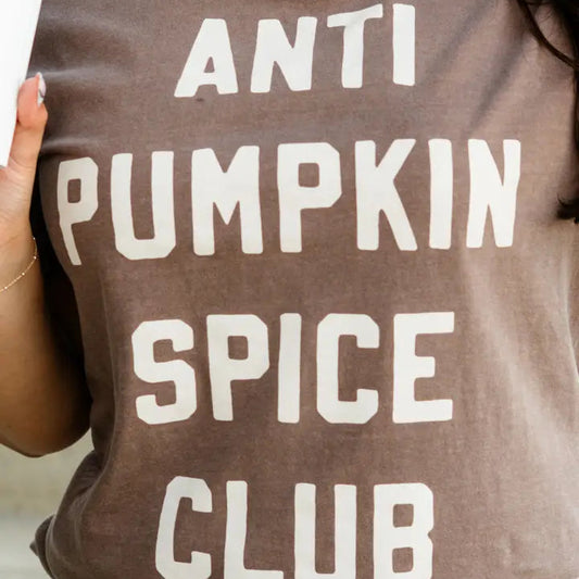 Anti Pumpkin Spice Club Graphic T-Shirt