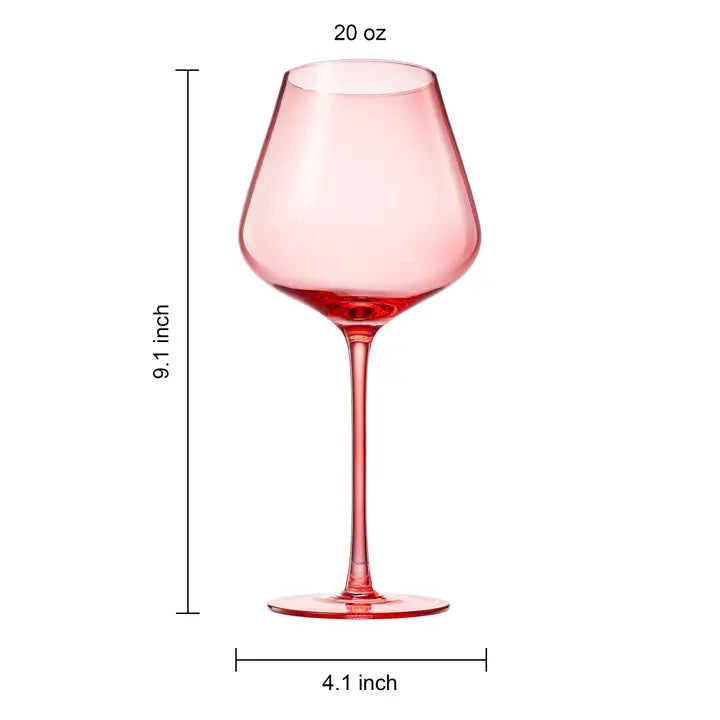 Colors of St. Barth, City Wine Glassware