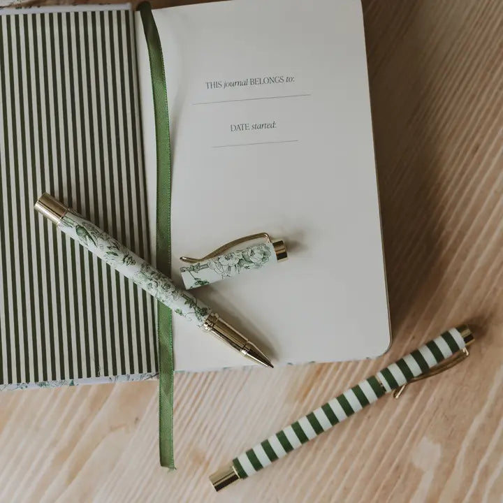Floral Metal Pen Sets