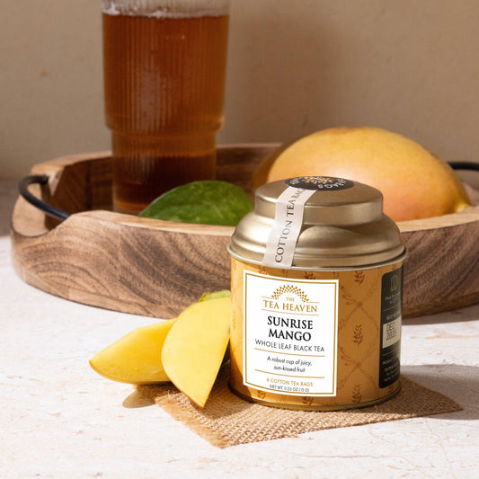 Sunrise Mango Mini Tea Bag Canister