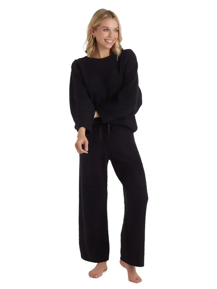 Marshmallow Crew Neck Lounge Top