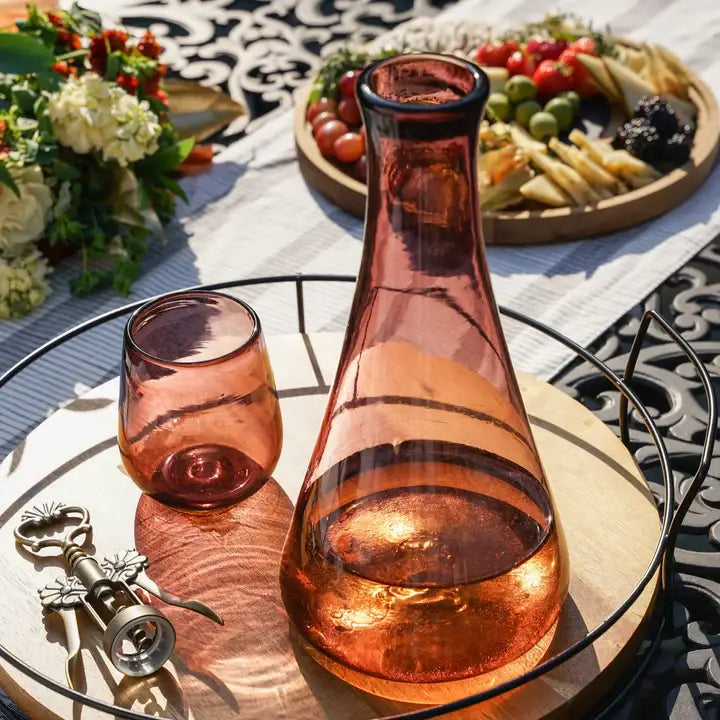 Rosado Recycled Glassware
