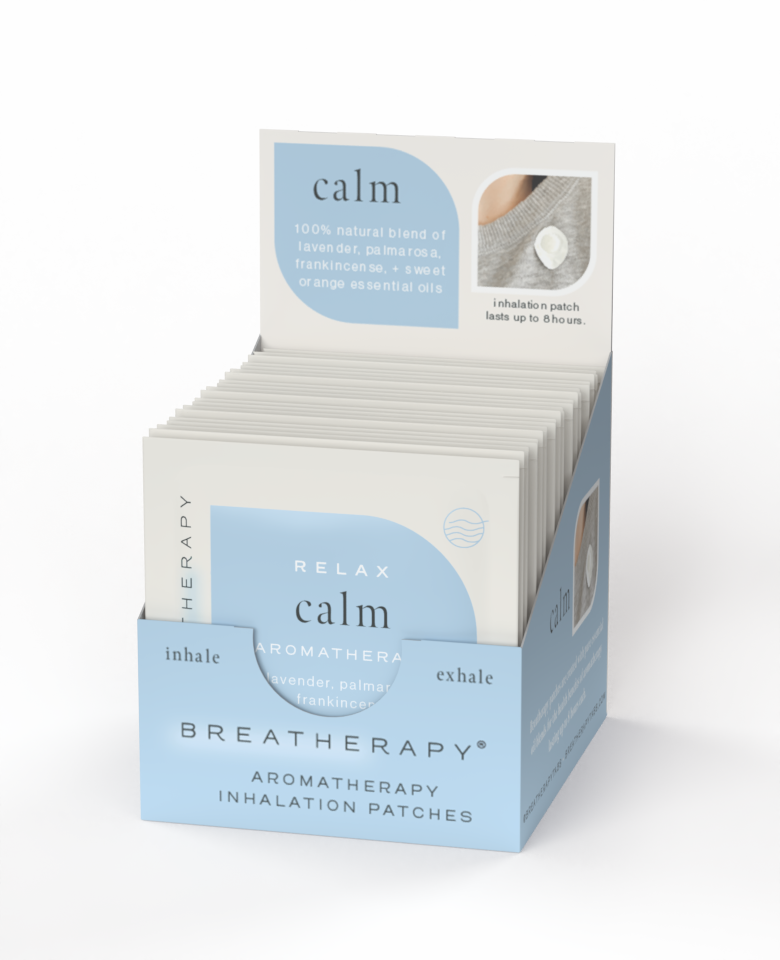 Calm - Anti-anxiety Aromatherapy Inhaler Patches POS
