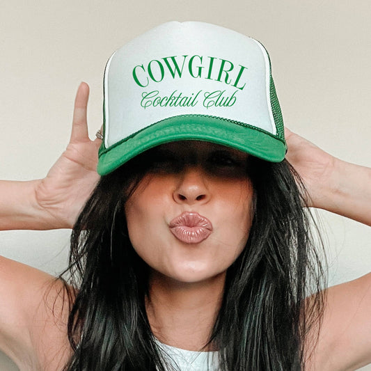 Cowgirl Cocktail Club Trucker Hat