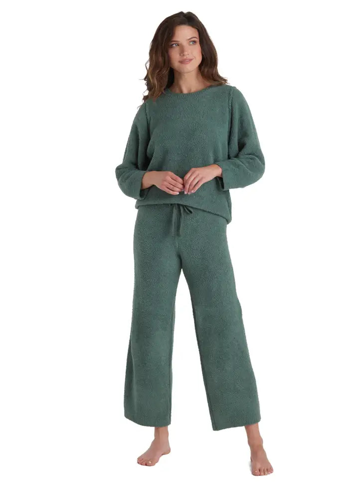 Marshmallow Crew Neck Lounge Top