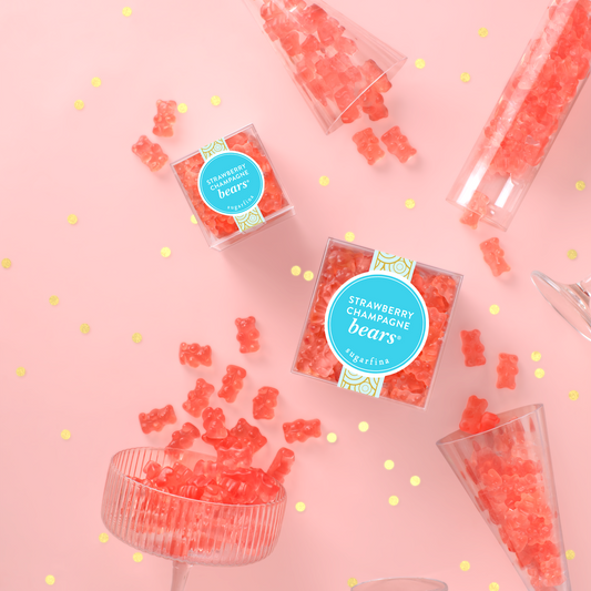 Strawberry Champagne Bears