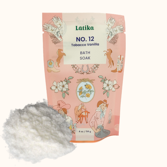 Tobacco-Vanilla Vegan Milk Bath Soak