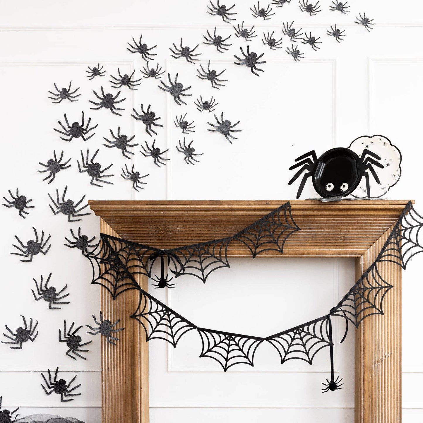 Spider Glittered Wall Décor