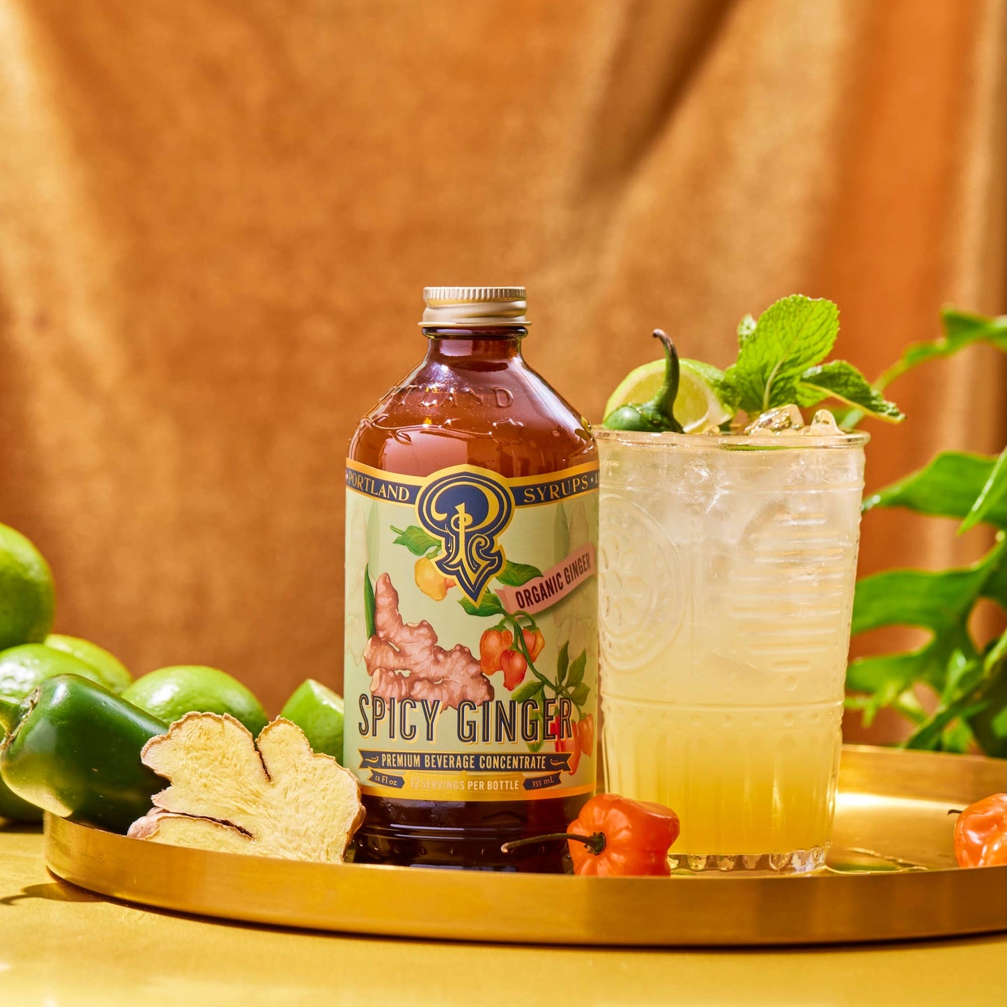 Spicy Ginger Syrup