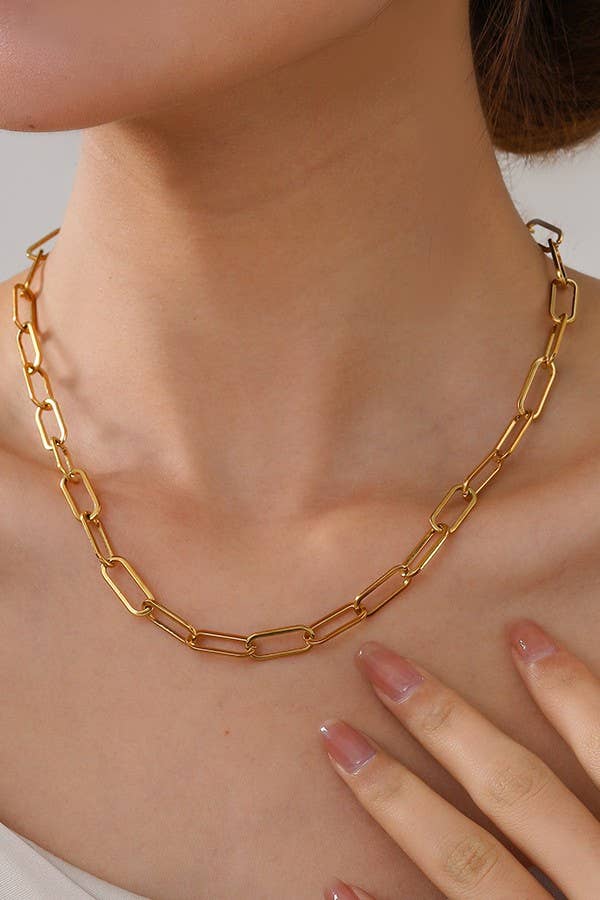 Stainless Steel Waterproof Tarnish Free Necklaces