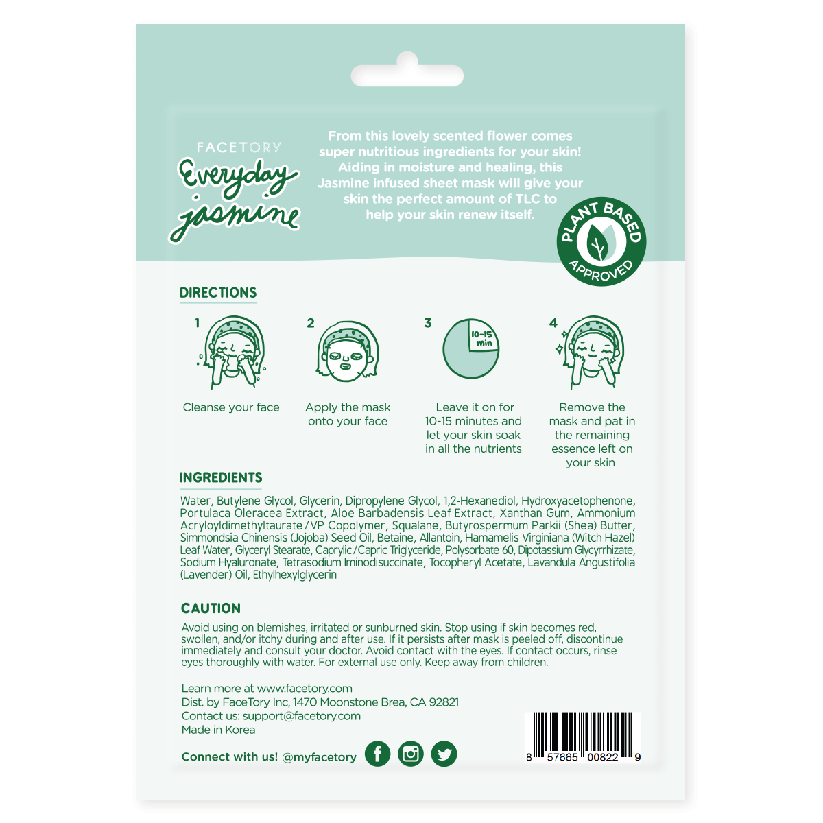 Everyday Jasmine - Moisturizing Face Mask