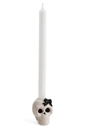 Skull Candle Holder
