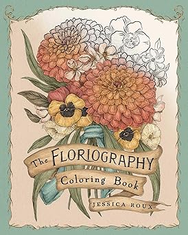 Floriography Coloring Book
