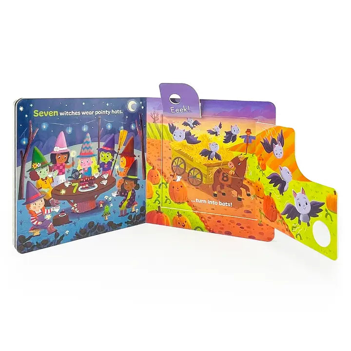One Little Pumpkin Lift-A-Flap Halloween Board Book