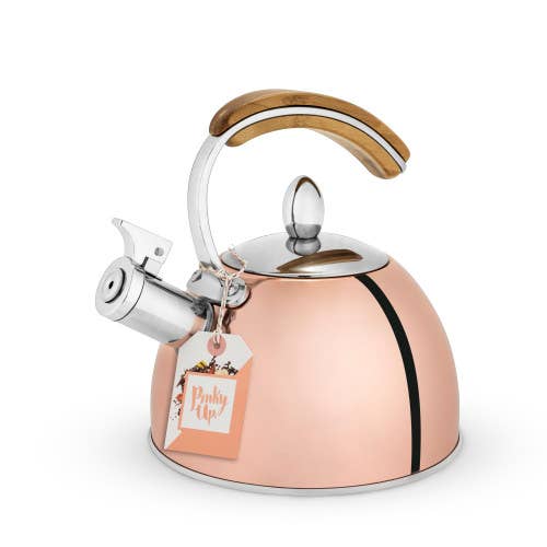 Presley Rose Gold Classic Whistling Tea Kettle