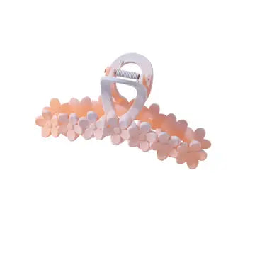 Gradient Flower Claw Clip