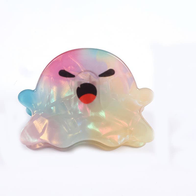 Rainbow Ghost Hair Clip
