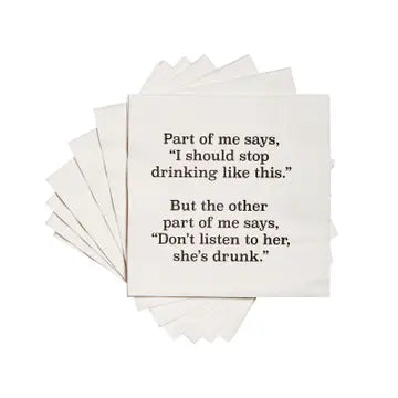 Funny Cocktail Napkins